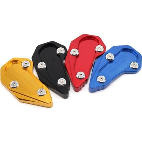 For BMW R1200R R1200RS 2015 2016 2017 2018 Motorcycle Accessories Kickstand Sidestand Stand Extension Enlarger Pad CNC