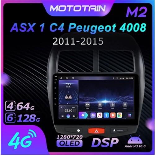 K7 Ownice 6G+128G Android 10.0 Car Radio For Mitsubishi ASX 1 C4 2011 - 2015 Multimedia Audio 4G LTE GPS Navi 360 BT 5.0 Carplay