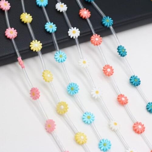 10Pcs Hot Sale Natural Freshwater Shell Sun-Flower Shaped Beads For Jewelry Making DIY Necklace Bracelet Earrings Ring Accessory