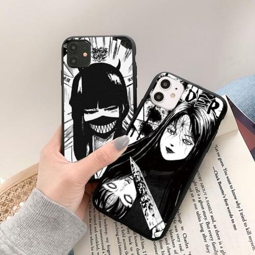 Fundas For Samsung Galaxy S10 S20 FE S21 Ultra S9 Plus S8 A52 A72 A32 A12 A51 A71 A50 A70 A21S Japanese Horror Comic Tomie Cases