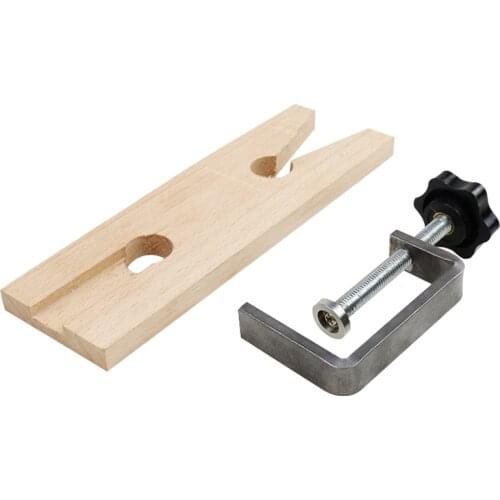 Wood Clips Clamp Holder with Table Clamp Bench Vice Jewelers Hobby Clamps Craft Repair Tool Workbench DIY Holding Tool