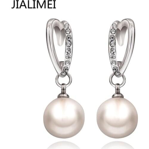 E931Wholesale Nickle Free Antiallergic 18K Real Gold Plated Earrings For Women New Fashion Jewelry