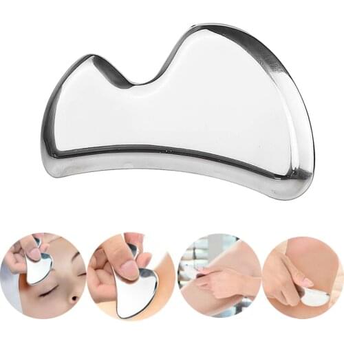 Scraping Massager Stainless Steel Gua Sha Massage Tool Face Body Blood Circulation Devices IASTM Soft Tissue Muscle Relaxation