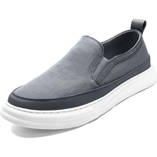 2021 Summer Casual Shoes Mens Ice Silk Cloth Breathable Casual Outdoor Mens Walking Shoes Black Zapatos Casuales