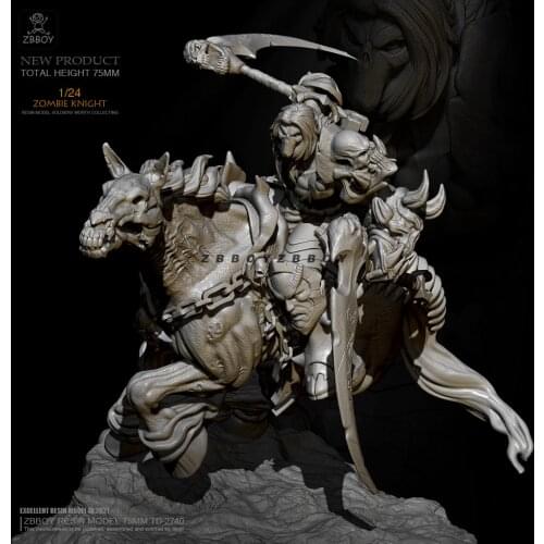75mm 1/24 Resin model kits figure colorless and self-assembled TD-2740