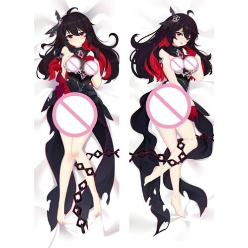 MMF honkai impact 3 anime Characters raiden mei & yae pillow cover starchasm Nyx & Seele Vollerei Dakimakura Body pillowcase