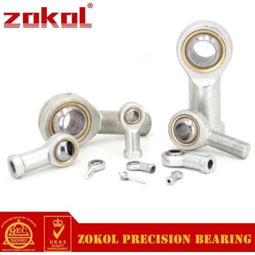 ZOKOL bearing SI16T/L PHSA16 Female Thread Right-hand Fine thread Rod End bearing M16*1.5mm