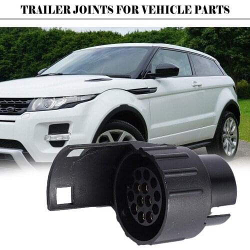 Durable 13 To 7 Pin Trailer Adapter Trailer Wiring Caravan Accessories Trailer Plug Car Truck Socket Connector 12V Remolque P2J1