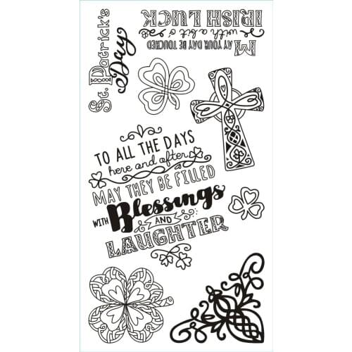 Clear Silicone Rubber Stamp for DIY scrapbooking/photo album Decorative craft A259