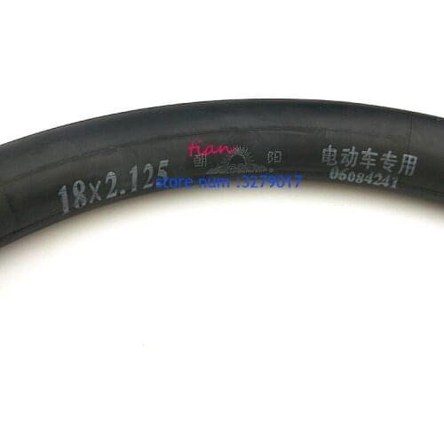 High-quality Inner Tube 18 x 2.125 with a Straight Valve fits many gas electric scooters and e-Bike 18*2.125 inner tube