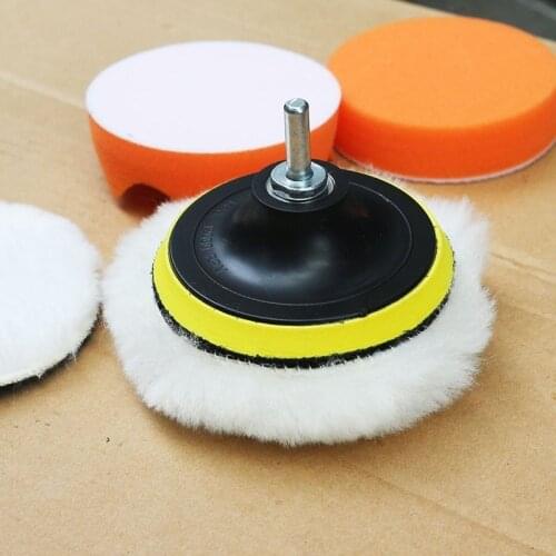 Hot Sale 125mm Car Polisher Polishing Pad Wheel Kit Backing Plate 10mm Shank Adapter Brand New Wholesale