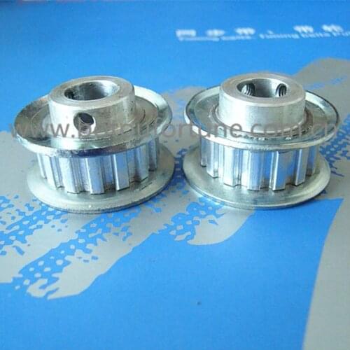 14 teeth L type aluminum timing belt pulleys timing pulley 10mm width 6pcs a pack