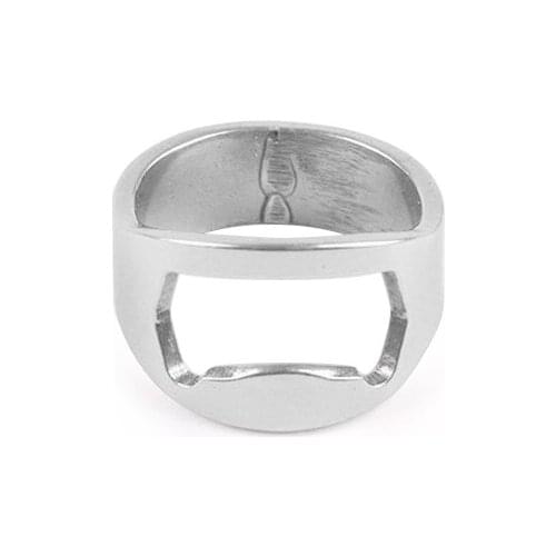 22mm Stainless Steel Mini Bottle Opener Ring Creative Beer Opener Remover Portable Gift Kitchen Gadget Bar Accessories