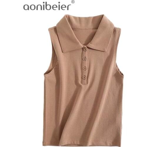 Женские трикотажные майки Aonibeier China At AliExpress