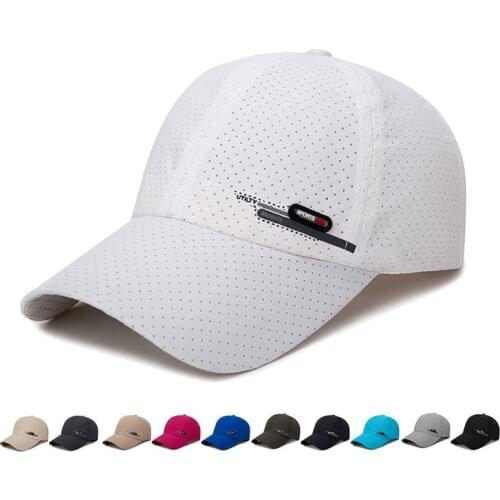 Quick-drying Mens and Womens Hats New Breathable Quick-drying Caps Mens Fishing Sunscreen Riding Travel Sports Cap