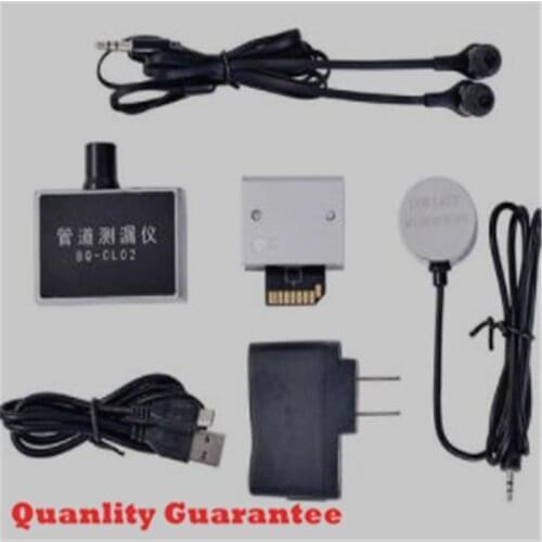 DHL UPS fast ship Water pipe leakage detector and location meter bq-cl02 water pipe leakage detector and household floor heating