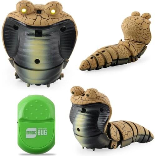 RC Infrared Remote Control Snake And Egg Rattlesnake Animal Trick Terrifying Mischief Toys for Children Funny Novelty Gift