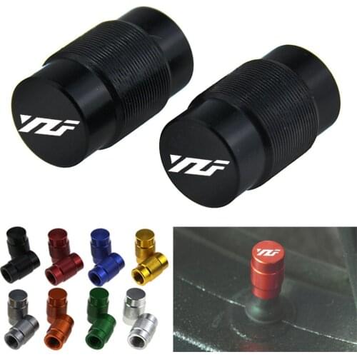 For Yamaha YZF R1 R3 R6 R6S YZF R125 R15 R25 YZF1000/600R all year Motorcycle Wheel Tire Valve Stem Caps CNC Airtight Cover