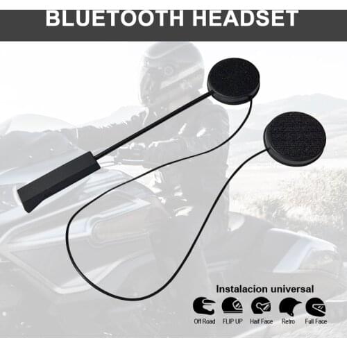 Motorcycle Helmet Headset Bluetooth Riding Headphone Anti-interference Hands Free Wireless USB Charging Headphones Accessories