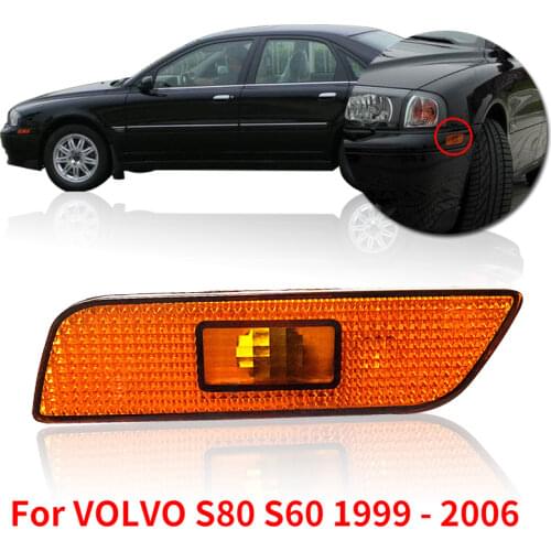 Kamshing For VOLVO S80 S60 1999 2000 2001 2002 2003 2004 2005 2006 Fender Side Lamp Turn Signal Lamp Turn Signal Lamp