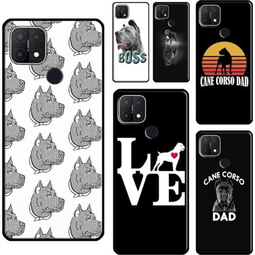 Cane Corso Italian Mastiff For OPPO A15 A91 A83 A1K A3S A5S A5 A9 A31 A53 2020 A52 A72 Reno 4 Pro 2 Z F7 Phone Case