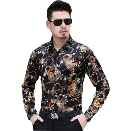 KUYOMENS Men's Long Shirts