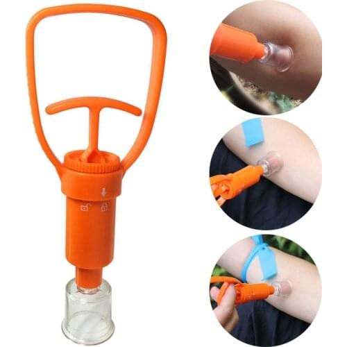 MINI Venom Extractor Suction Pump First Aid For Outdoor Camping Emergency Supplies Snake spider Bee Bite with 8 accessories