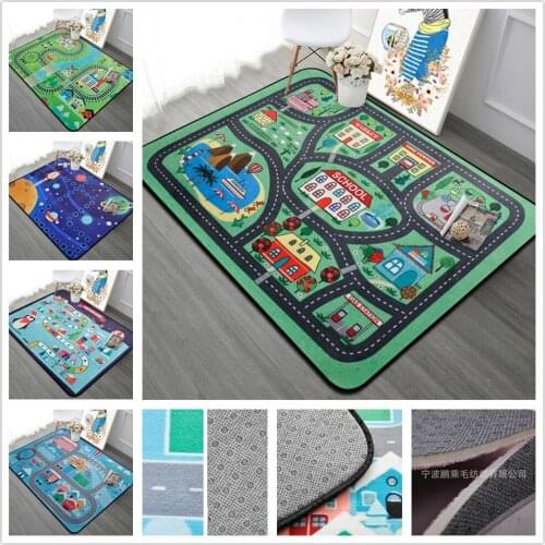 Cartoon Game Carpet Kids Room Soft Carpet Bedroom Rectangle Carpets For Living Room Sofa Coffee Table Rug Child Play Floor Mat