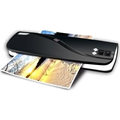 A4 9 inch Office Hot&Cold Photo Laminator Roll Laminator Thermal Laminating Machine for A4 Document Photo Fast Laminating #R30