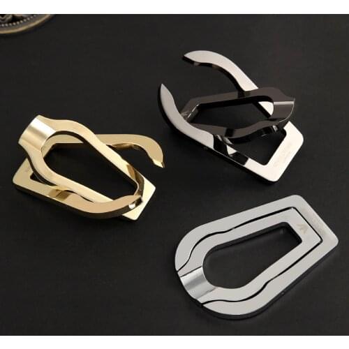 Portable Smoking Pipe Stand Stainless Steel Foldable Fashion Solid Pipe Holder For Single Pipe