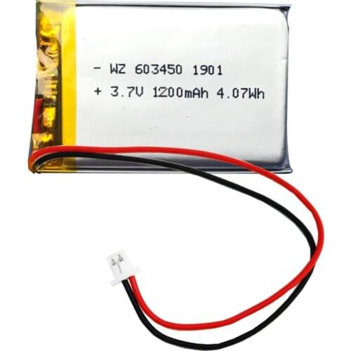 603450-1200mah network box USB fan tester air purifier A product polymer battery