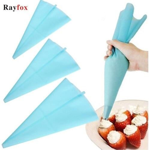 Silicone Icing Nozzle Piping Pastry Tips Bag Kitchen Utensil Gadget Accessories Cake Decorating Tools Kitchen Cooking Supplies