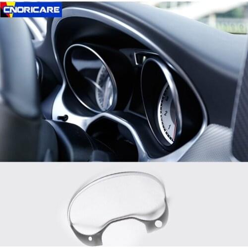 Car Styling Center Console Dashboard Decoration Sticker Trim For Mercedes Benz GLA X156 2016 Interior Moulding Accessories