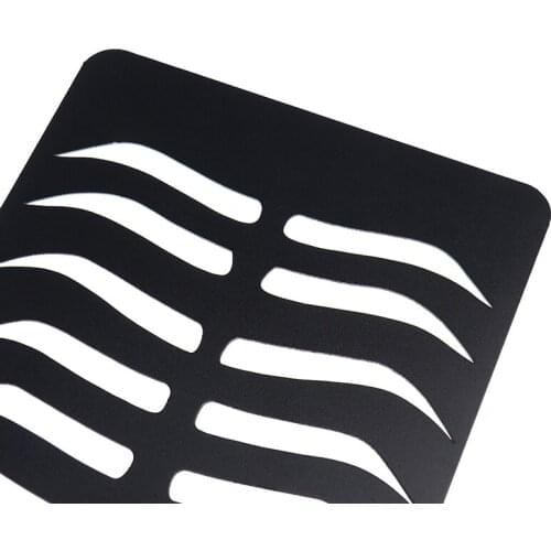 Reusable Eyebrow Drawing Lip Coloring Training Supplies Eyebrow Practice Stencil Brow Lips Template For Microblading Practice