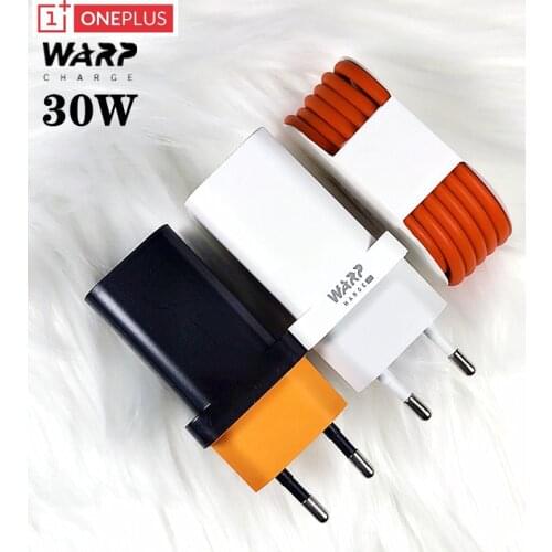 30W Oneplus charger Mclaren Warp charge 5V/6A USB power Adapter cable For oneplus 8 pro 7 7T Pro 5 5t 3 3t