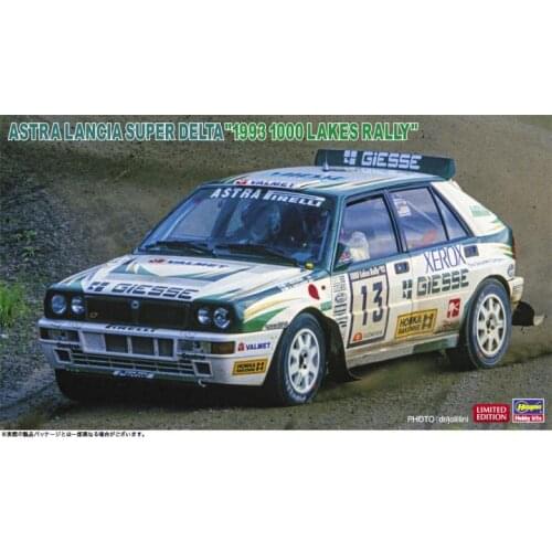 1/24 Hasegawa Plastic Assembled Car Model Toy Astralandcia 1993 Thousand Lakes Rally Static Model DIY Assembly Kit #20507