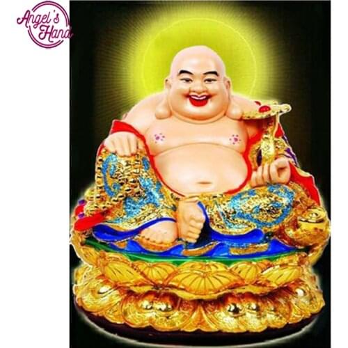 Maitreya Diamond Embroidery "Buddha Religion" 5D square DIY Diamond Painting Cross Stitch Mosaic Painting Wall Art