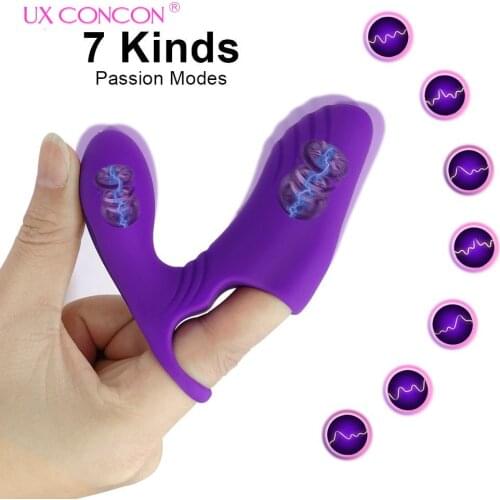 Wireless Finger Vibrator Stimulation with Remote Control Sex Toy For a Couple Women Adult G Spot Clitoris Stimulator Sex Shop