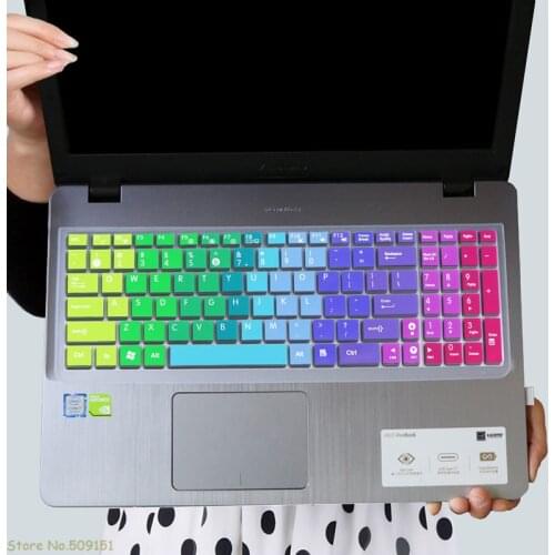 15 15.6" Laptop keyboard Cover Skin For ASUS ROG X556U X556UR X556UB X556UQ X556 x555lf x555ld X555 x554l X555D Gaming Notebook