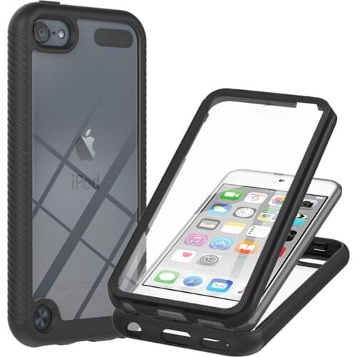For Ipod Touch 7 6 5 Armor 3IN1 Luxury Case for Ipod Touch 7 6 Transparent Bumper Case for Ipod touch 5 6 7 Cover Shockproof