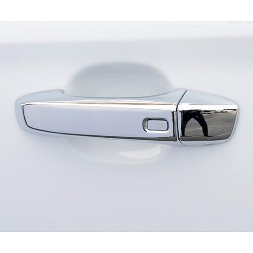 For MG HS 2018 2019 2020 Chromium Styling Exterior Door Handle Cover Moulding Frame Bezel Chrome Car Sticker