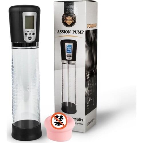 Electric penis pump enlargement device penis enlarge extender vacuum pump for male penis masturbator dick enlargement erection