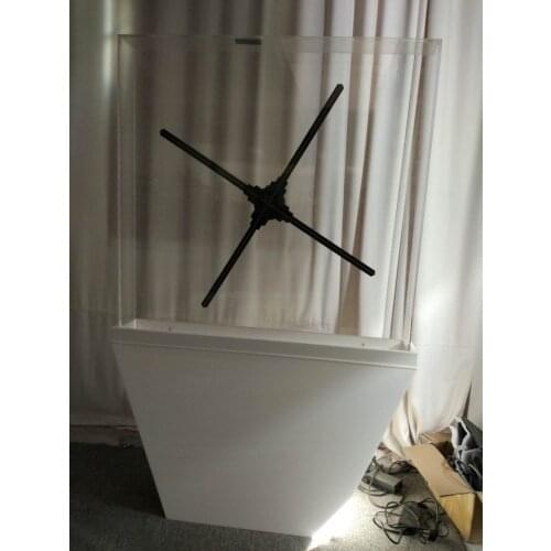 Factory Supply WIFI 3D Led Fan 100CM Diameter Spinning Led Advertising Fan 3D Holographic Led Fan