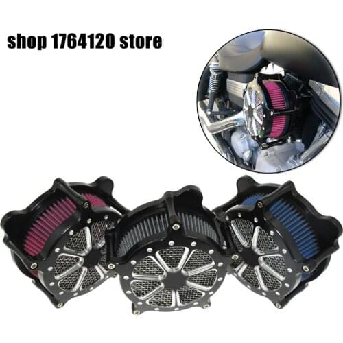 Air Filter Cleaner Filter Motorcycle CNC Crafts For Harley Sportster XL Touring Street Glide Road Glide Dyna Softail