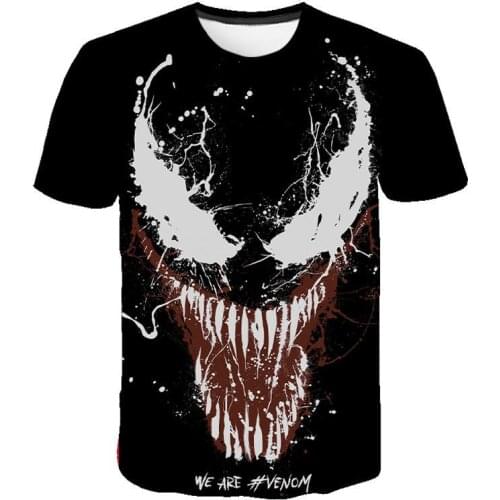 2020 new mens 3D T-shirt summer fashion printing short-sleeved T-shirt round neck quick-drying casual T-shirt hip-hop top horro