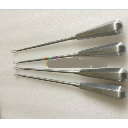 Medical gynecology Uterine curettage Stainless steel curet NO.B1464