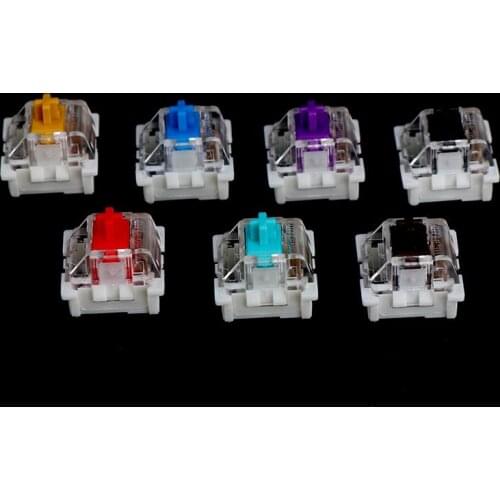 10Pcs/lot Outemu Mx Switches 3 Pin Mechanical Keyboard Black Blue Brown Switches