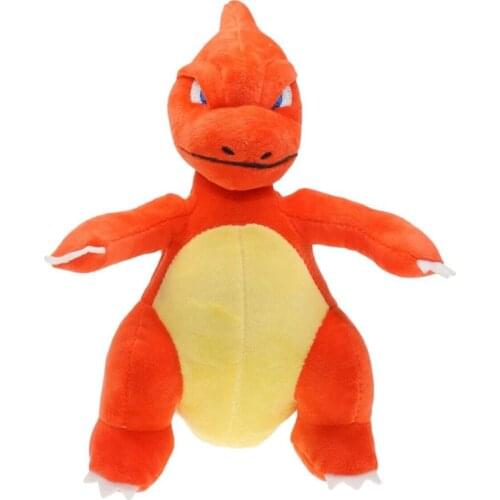 20cm/30cm Cartoon Pokemon Charmeleon Plush Doll Toys Charmeleon Anime Soft Stuffed Doll Fire Dragon Plush Toy Children Kids Gift