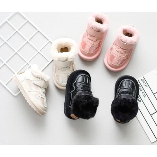 Winter Baby Boys Girls Shoes First Walker Winter Infants Warm Walking Shoes Toddler Booties Snow Boots SHG039