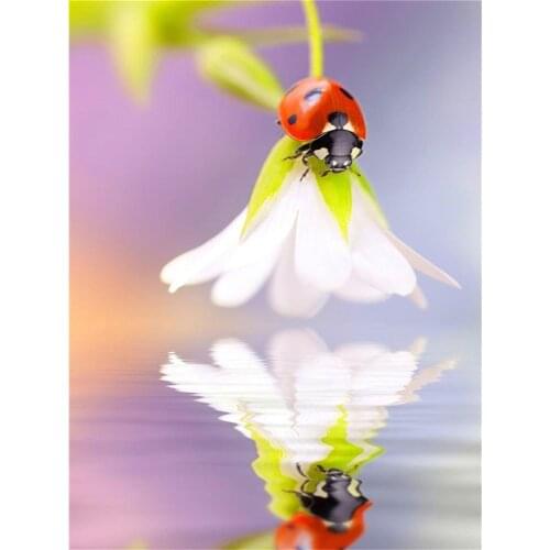 Cartoon Flowers Rose Sunflower DIY Embroidery Cross Stitch 11CT Kits Needlework Craft Set Printed Canvas Dropshipping